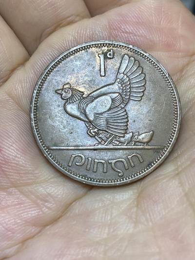2025年第七十二场(总第九十八场）外国好品散币(免佣金) - 爱尔兰🇮🇪1968年1便士(共和国时期第一套，关门年)