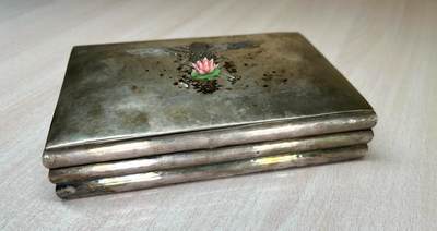 大猫徽章拍卖 第275期 德国空军元帅 1936年 银质雪茄盒