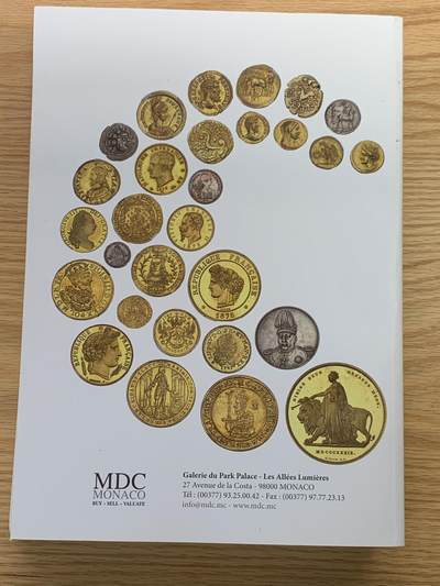 《竞宝斋》第406场 周日，周一，2场连拍 （全场包邮） MDC 精品拍卖目录 送古希腊到近现代 从币到章 不少精品难得一见 值得收入 全彩印大开本 重达2.34公斤