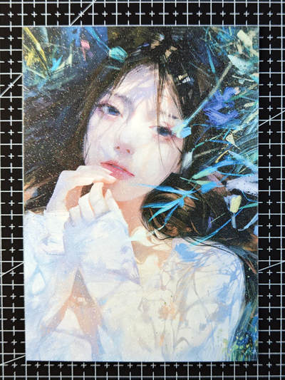 琦卡当当铺 第07期 周二结束 ★★人少漏多结束早★★太 (分享有奖)持续收拍品中~更多福利欢迎加群了解 - 众里寻他-最美少女-A6钻闪-磨砂手感-明信片尺寸