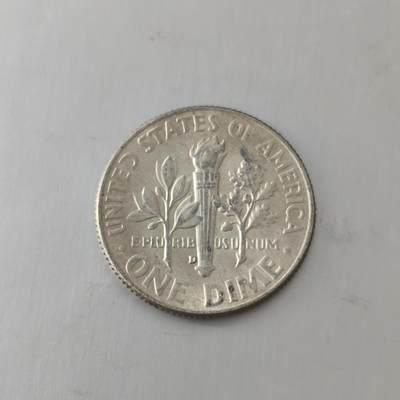 Krab外币市集Vol.21 - 美国1964年10美分银币