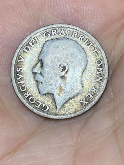 2025年第七十三场(总第九十九场）外国好品散币(免佣金) 英国🇬🇧1927年6便士银币(乔治五世时期)