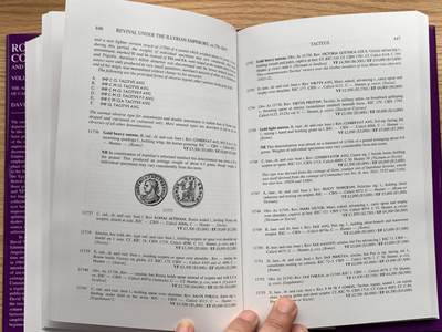 《竞宝斋》第406场 周日，周一，2场连拍 （全场包邮） 古罗马钱币及其价值目录第三卷，David Sear最新版，公元235年-公元285年
