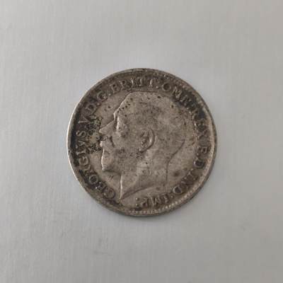 Krab外币市集Vol.21 - 英国1917年3便士银币