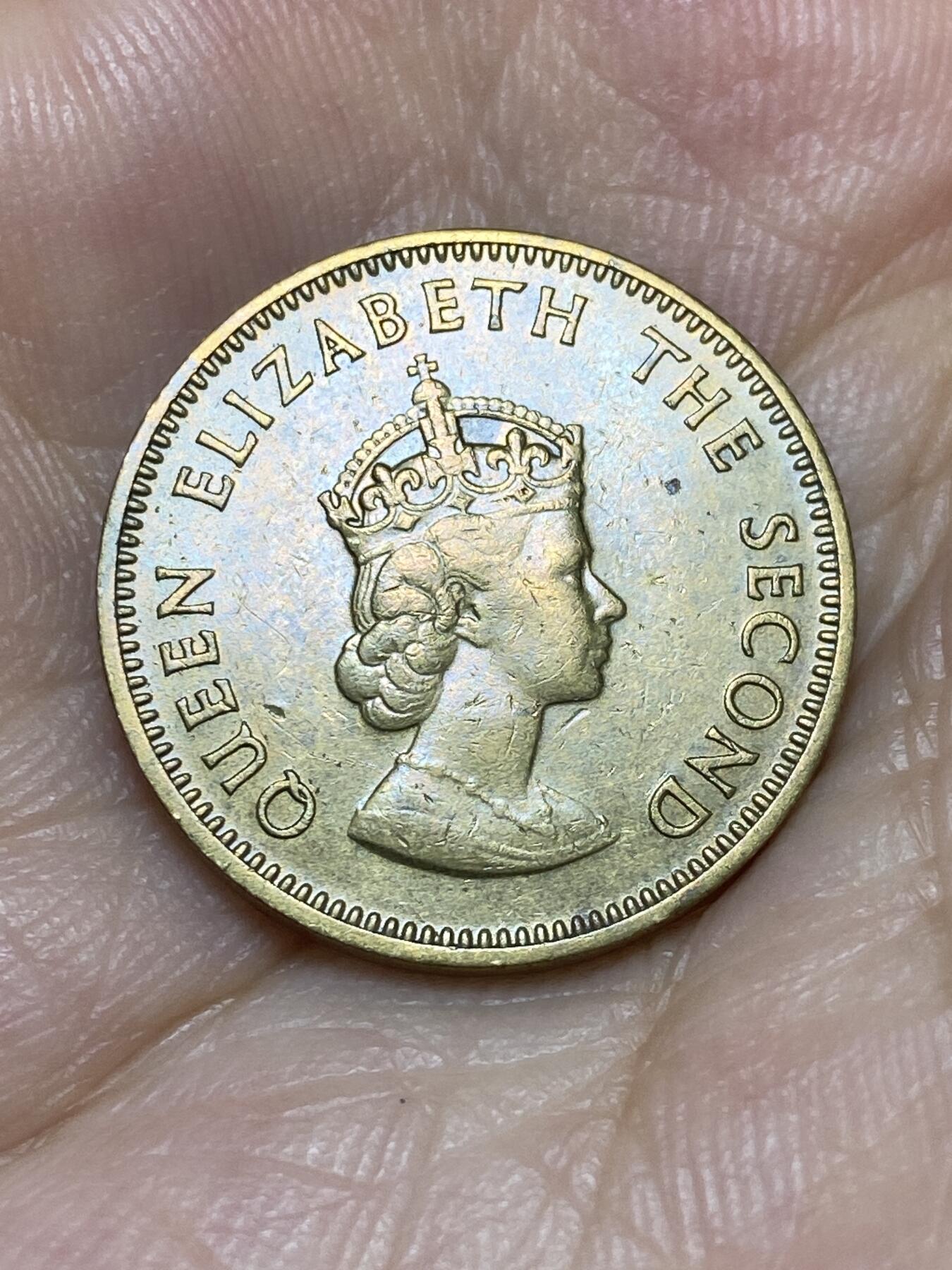 2025年第七十二场(总第九十八场）外国好品散币(免佣金) 好品–英属泽西岛🇯🇪1957单年份1/4先令(等值3便士，伊丽莎白二世青年带冠)