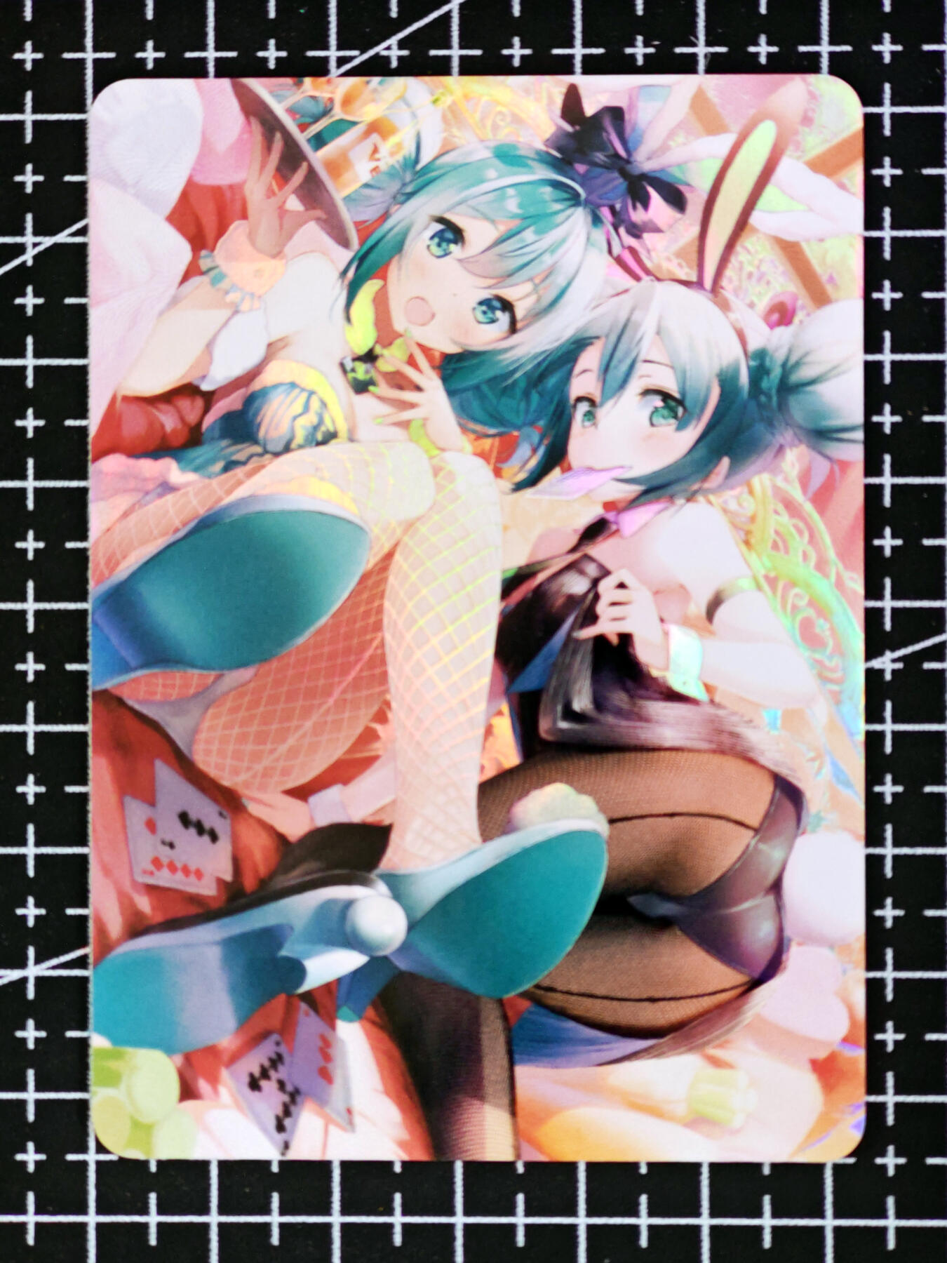 琦卡当当铺 第07期 周二结束 ★★人少漏多结束早★★太 (分享有奖)持续收拍品中~更多福利欢迎加群了解 妹卡系列-动漫女-初音系列-1张