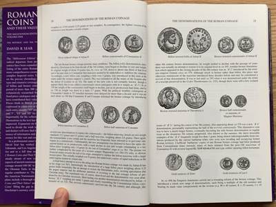 《竞宝斋》第406场 周日，周一，2场连拍 （全场包邮） 古罗马钱币及其价值目录第一卷，David Sear最新版，公元前280年-公元96年