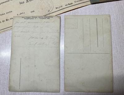 大猫徽章拍卖 第275期 德国一战二铁证书照片