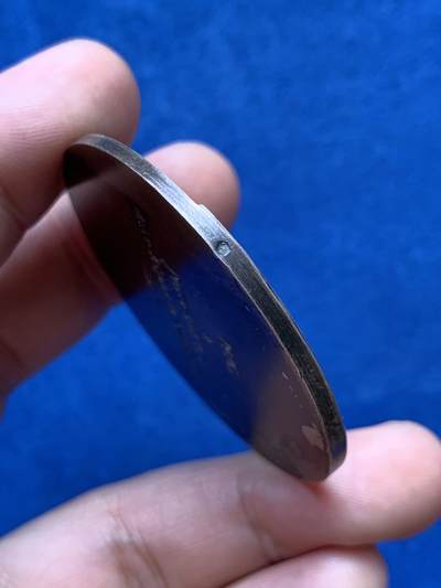 《竞宝斋》第406场 周日，周一，2场连拍 （全场包邮） 法国1977年巴黎市银质奖章 直径49mm 重量59.03克 螃蟹+ARGENT边铭