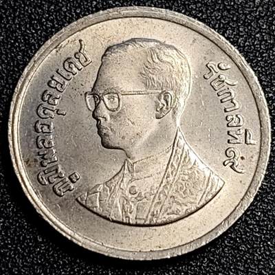 泉币菌-第67场-精品场 原光美品 80年代 泰国1铢 曼谷大皇宫拉玛九世25mm