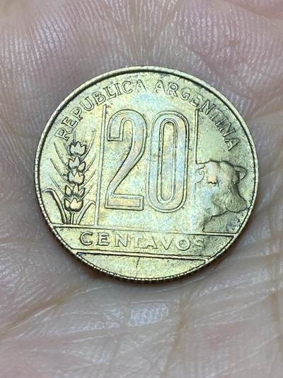 2025年第七十二场(总第九十八场）外国好品散币(免佣金) - 少见好品–阿根廷🇦🇷1949年20分
