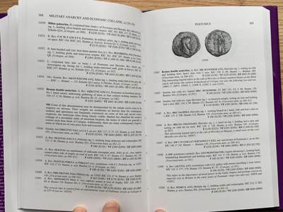 《竞宝斋》第406场 周日，周一，2场连拍 （全场包邮） 古罗马钱币及其价值目录第三卷，David Sear最新版，公元235年-公元285年
