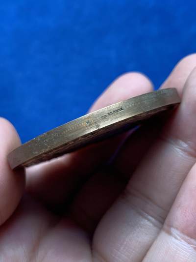 《竞宝斋》第406场 周日，周一，2场连拍 （全场包邮） 法国畜牧业农业铜章 75克 50.2mm 带盒