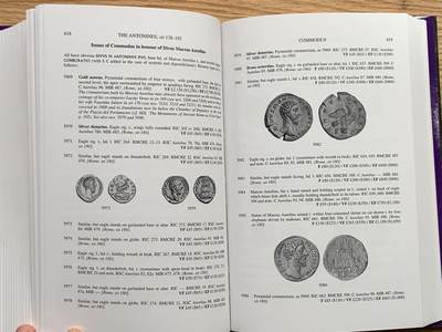 《竞宝斋》第406场 周日，周一，2场连拍 （全场包邮） 古罗马钱币及其价值目录第二卷，David Sear最新版，公元96年-公元235年