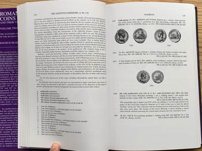 《竞宝斋》第406场 周日，周一，2场连拍 （全场包邮） 古罗马钱币及其价值目录第二卷，David Sear最新版，公元96年-公元235年