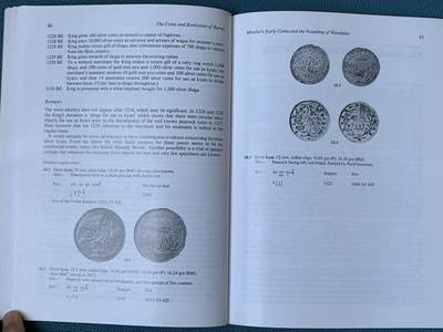 《竞宝斋》第406场 周日，周一，2场连拍 （全场包邮） 全新未开封 缅甸钱币目录，缅甸孔雀币的权威宝典。比较少的品种 内容详实 具有很高的学习和参考价值