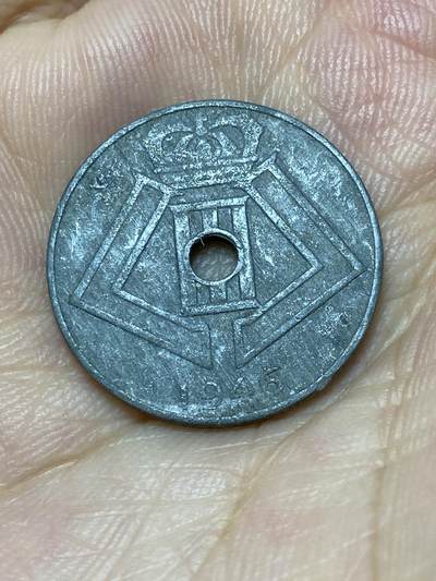 2025年第七十二场(总第九十八场）外国好品散币(免佣金) - 稀少年份–比利时🇧🇪1946年10生丁(利奥波德三世，二战德国占领时期，荷语–法语版，关门年)
