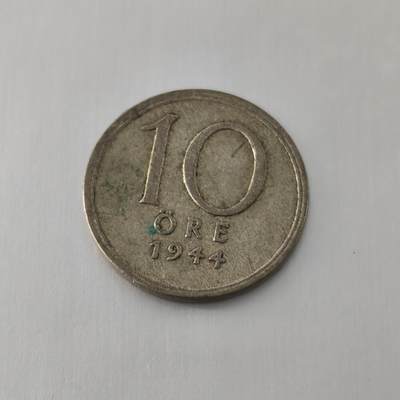 Krab外币市集Vol.21 - 瑞典1944年10欧尔银币