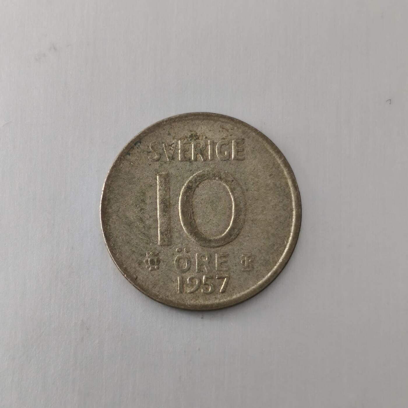 Krab外币市集Vol.21 1957年10欧尔银币