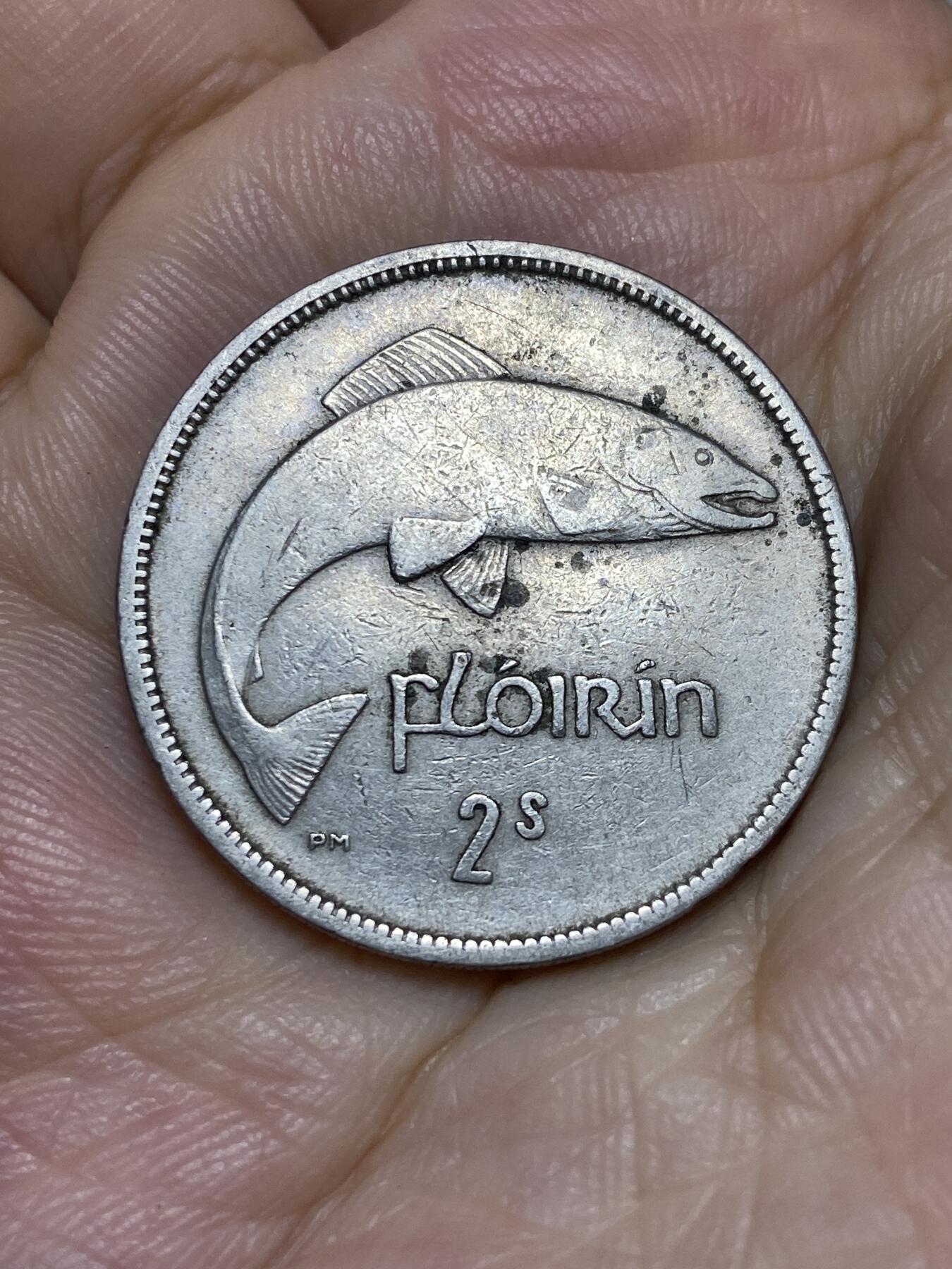 2025年第七十二场(总第九十八场）外国好品散币(免佣金) 爱尔兰🇮🇪1951年1弗洛林(等值2先令，共和国时期第一套第二版首发年)