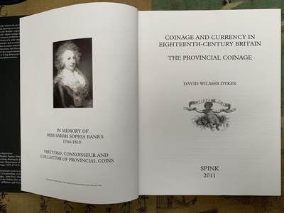《竞宝斋》第406场 周日，周一，2场连拍 （全场包邮） 十八世纪的英国铸币与货币，最权威的英国TOKEN目录，精装大十六开全铜版纸印刷