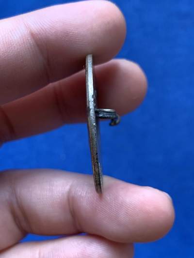 《竞宝斋》第406场 周日，周一，2场连拍 （全场包邮） 德国 帝国时期1933年宗教改革日镀银胸章 直径：33.5mm 重量：10.9克