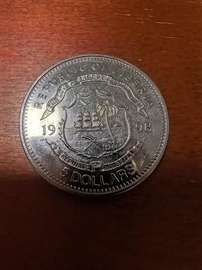 长老汇蛇年精选第三十场拍卖 1998利比里亚泰坦尼克号5元铜镍币