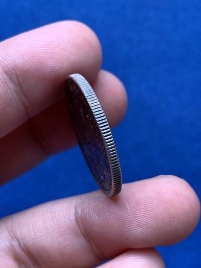 《竞宝斋》第406场 周日，周一，2场连拍 （全场包邮） 英国 1849年 维多利亚无神弗洛林银币