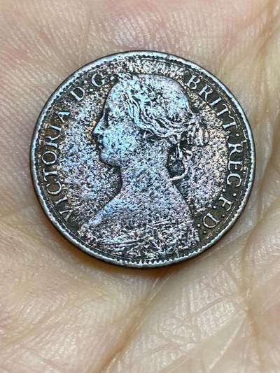 2025年第七十二场(总第九十八场）外国好品散币(免佣金) - 英国🇬🇧1865年1法新(维多利亚女王中年第二版)
