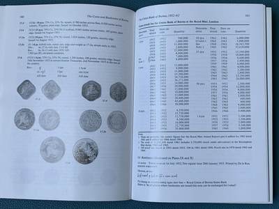 《竞宝斋》第406场 周日，周一，2场连拍 （全场包邮） 全新未开封 缅甸钱币目录，缅甸孔雀币的权威宝典。比较少的品种 内容详实 具有很高的学习和参考价值