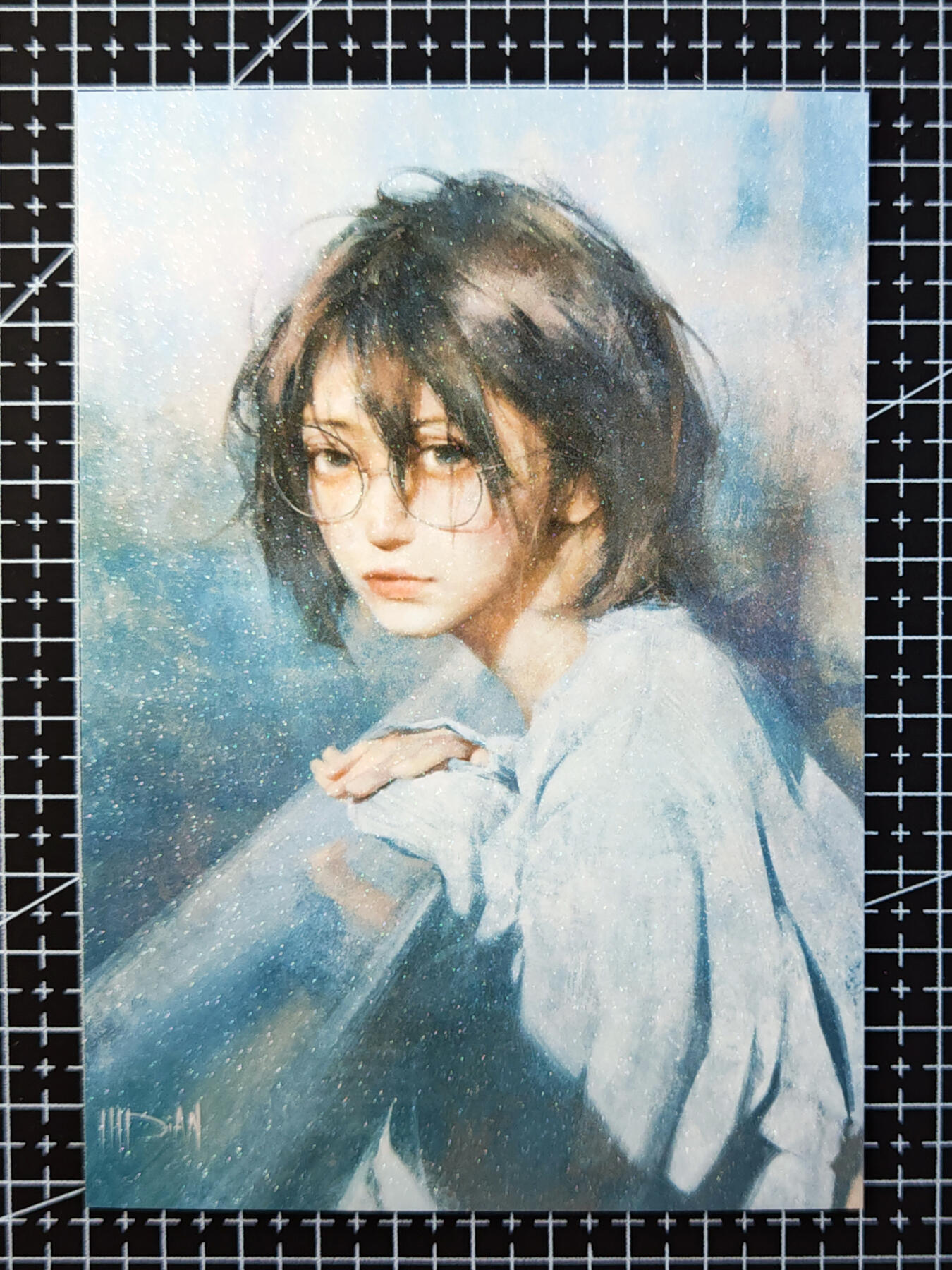琦卡当当铺 第07期 周二结束 ★★人少漏多结束早★★太 (分享有奖)持续收拍品中~更多福利欢迎加群了解 众里寻他-最美少女-A6钻闪-磨砂手感-明信片尺寸