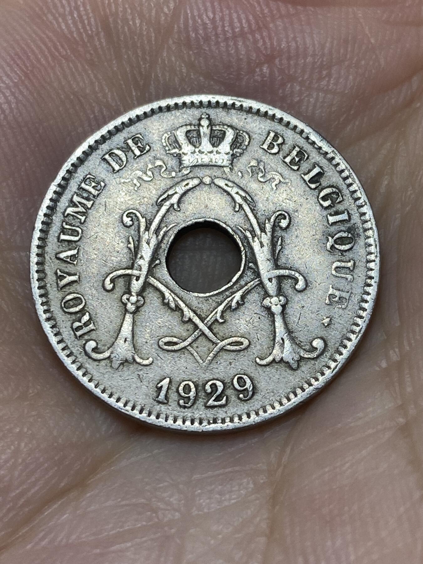 2025年第七十二场(总第九十八场）外国好品散币(免佣金) 比利时🇧🇪1929年10生丁(阿尔贝一世时期，法语版，关门年)