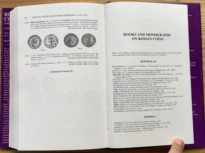 《竞宝斋》第406场 周日，周一，2场连拍 （全场包邮） 古罗马钱币及其价值目录第三卷，David Sear最新版，公元235年-公元285年