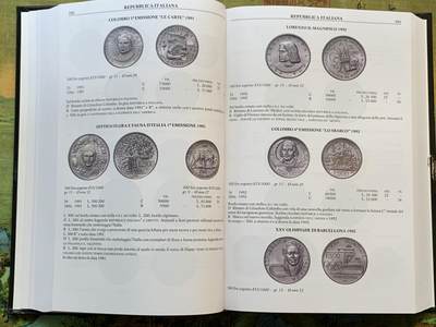 《竞宝斋》第406场 周日，周一，2场连拍 （全场包邮） 全新 Montenegro2024意大利钱币目录 最新2024版，全新的价格指南，将近700页的厚度 精装胶板印刷，玩意系必备目录，重达1.22公斤。