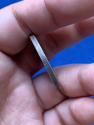 《竞宝斋》第406场 周日，周一，2场连拍 （全场包邮） 葡萄牙1847年玛利亚二世500瑞斯银币