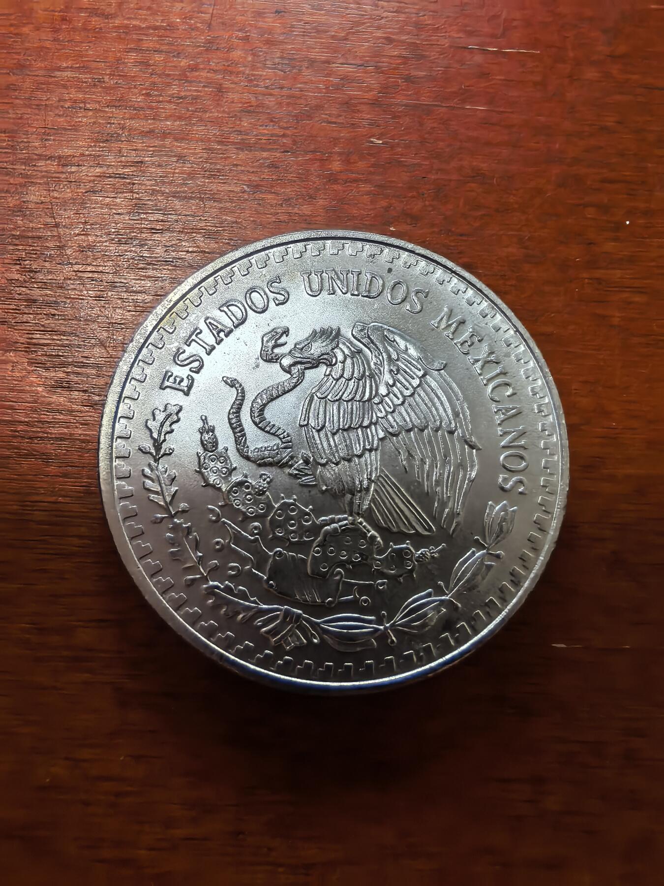 长老汇蛇年精选第二十九场拍卖  1995墨西哥胜利女神1/2盎司银币，5万枚