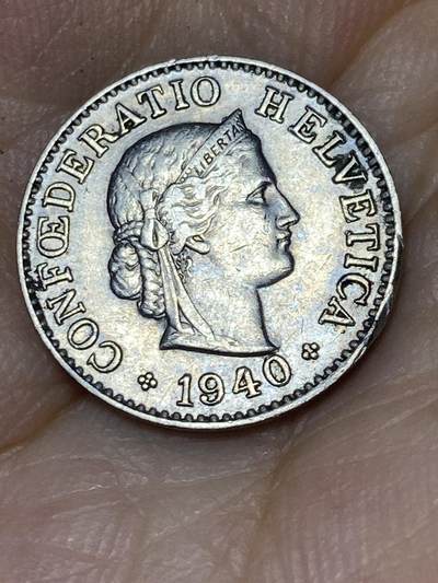 2025年第七十三场(总第九十九场）外国好品散币(免佣金) 稀少特年–瑞士🇨🇭1940年5生丁