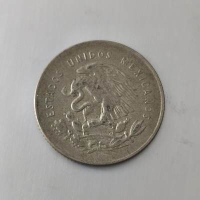 Krab外币市集Vol.21 - 墨西哥1951年25分银币