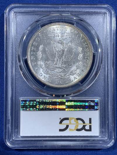 《竞宝斋》第406场 周日，周一，2场连拍 （全场包邮） PCGS MS64 美国 1902-O版 摩根1美元银币