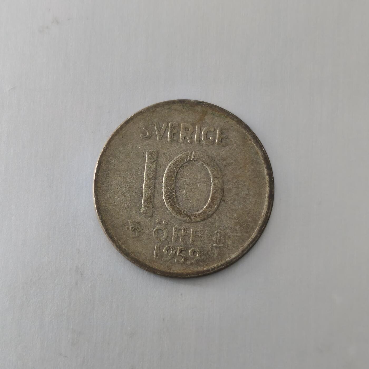 Krab外币市集Vol.21 1959年10欧尔银币