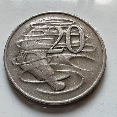 🌹外币初藏🌹🐯2025年第81场  周二无佣金特价场 - 澳大利亚1969年20分