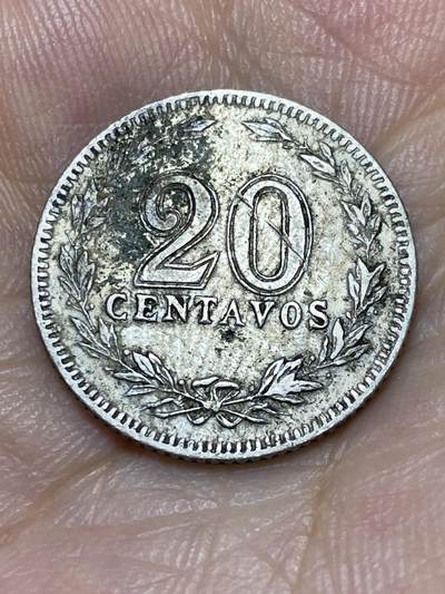 2025年第七十二场(总第九十八场）外国好品散币(免佣金) - 稀少年份–阿根廷🇦🇷1906年20分