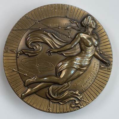 掌中浮雕-藏着的欧洲第032场 - 2012年金星凌日纪念铜章，70mm，321g