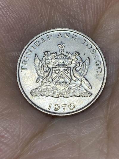 2025年第七十三场(总第九十九场）外国好品散币(免佣金) 特立尼达和多巴哥🇹🇹1976年10分(第二套第二版)