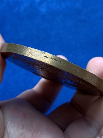 《竞宝斋》第406场 周日，周一，2场连拍 （全场包邮） 法国大铜章，直径67MM，重203克，1989 丰饶角铜币 飞禽艺术之猫头鹰。