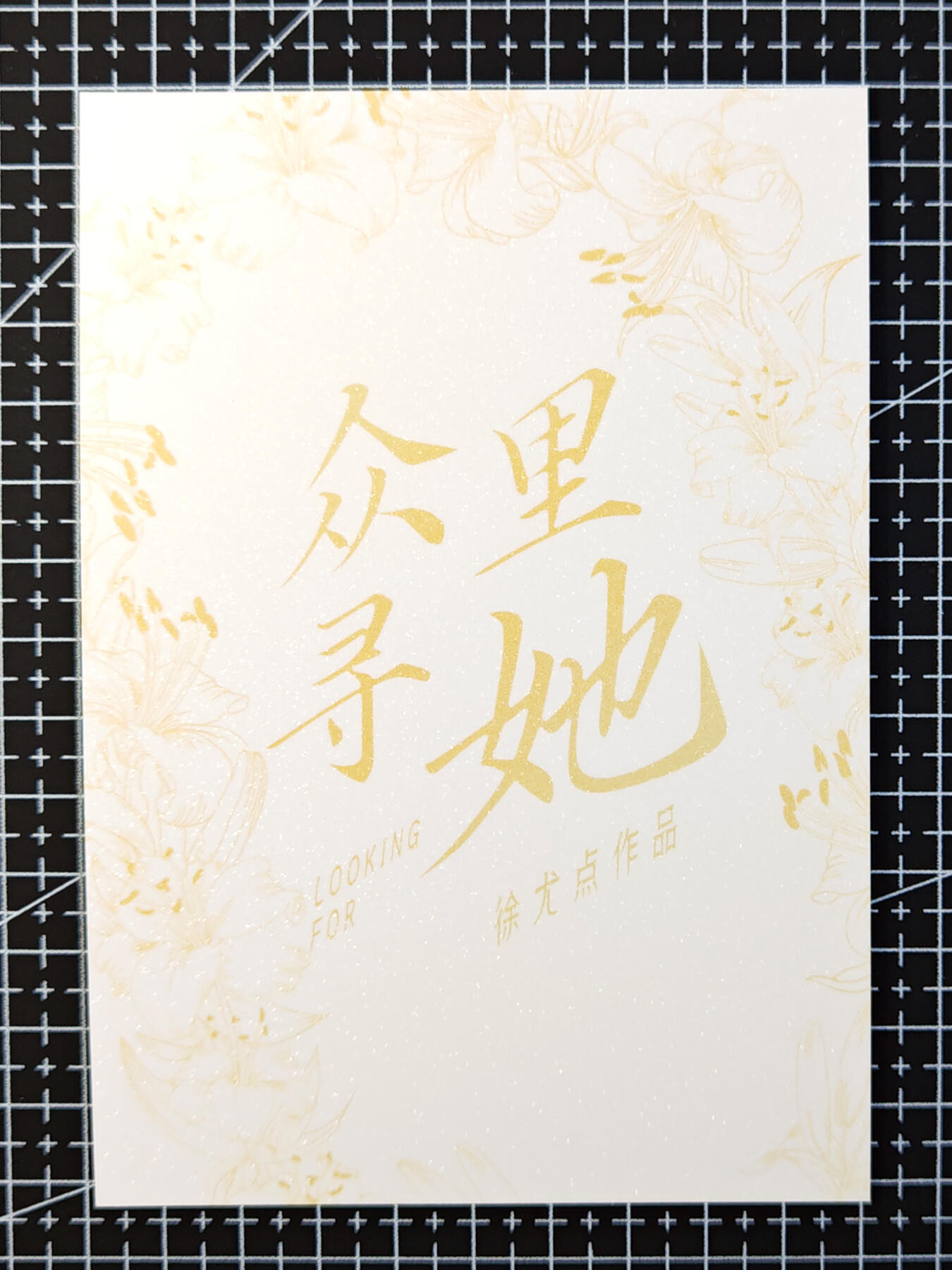 琦卡当当铺 第07期 周二结束 ★★人少漏多结束早★★太 (分享有奖)持续收拍品中~更多福利欢迎加群了解 众里寻他-最美少女-A6钻闪-磨砂手感-明信片尺寸