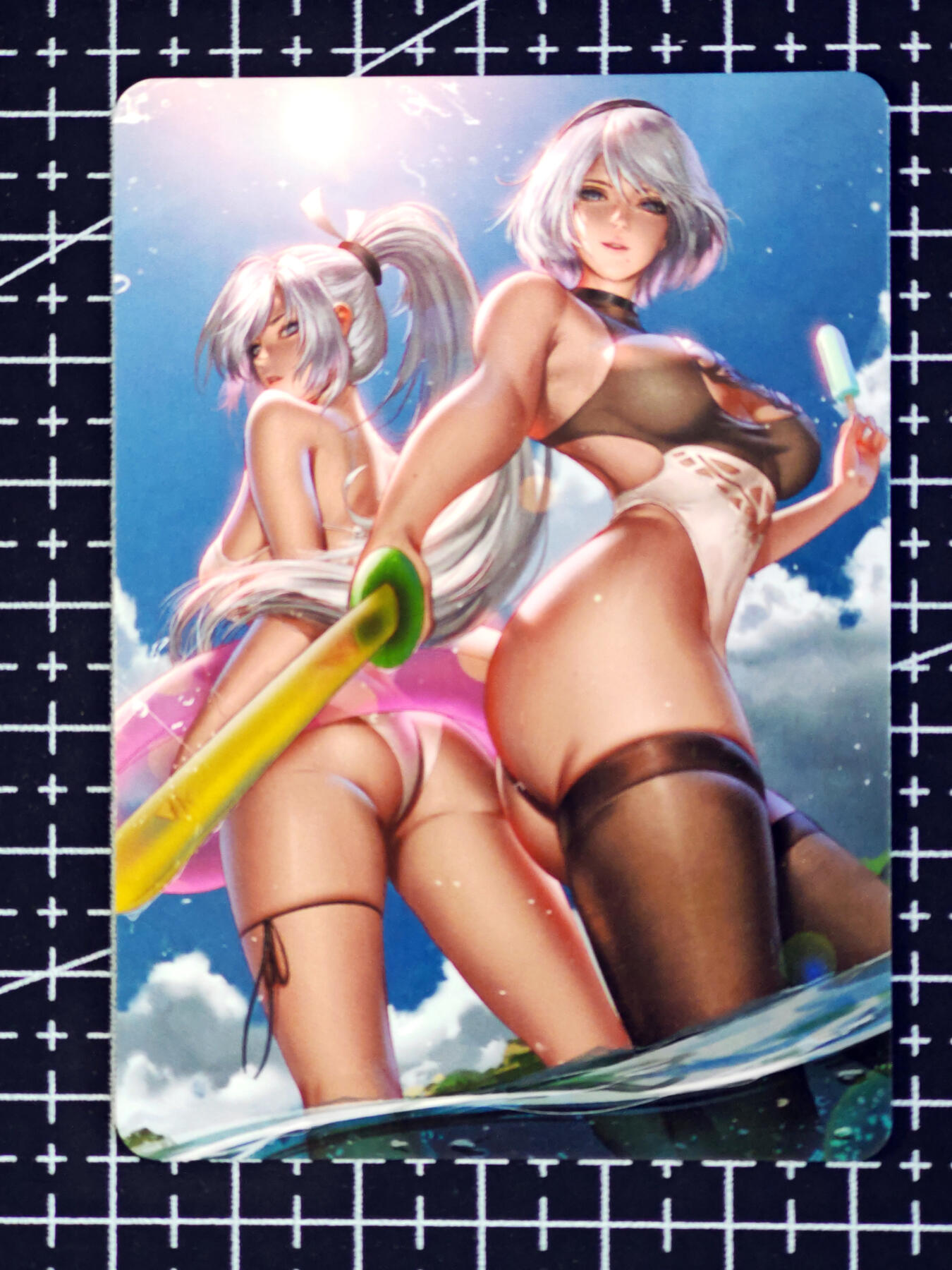 琦卡当当铺 第07期 周二结束 ★★人少漏多结束早★★太 (分享有奖)持续收拍品中~更多福利欢迎加群了解 妹卡系列-动漫人物-艺术版-1张