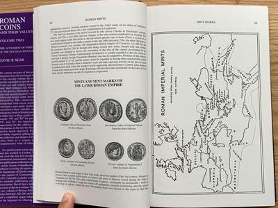 《竞宝斋》第406场 周日，周一，2场连拍 （全场包邮） 古罗马钱币及其价值目录第二卷，David Sear最新版，公元96年-公元235年