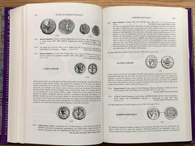 《竞宝斋》第406场 周日，周一，2场连拍 （全场包邮） 古罗马钱币及其价值目录第一卷，David Sear最新版，公元前280年-公元96年