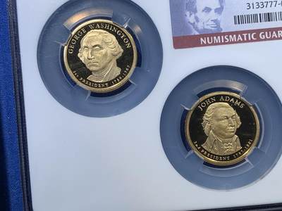 《竞宝斋》第406场 周日，周一，2场连拍 （全场包邮） NGC PF69UC 美国2007年精制总统套币